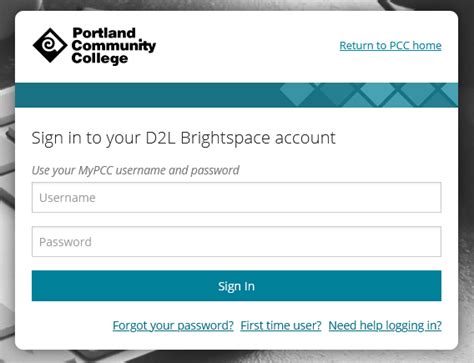 Logging Into D2L (Brightspace) Virtual Learning System.